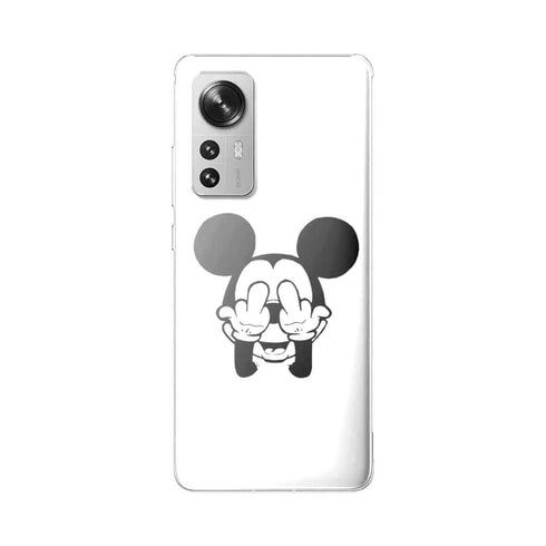 Coque téléphone Xiaomi 12 5G Doigt d'honneur Fuck the Mouse