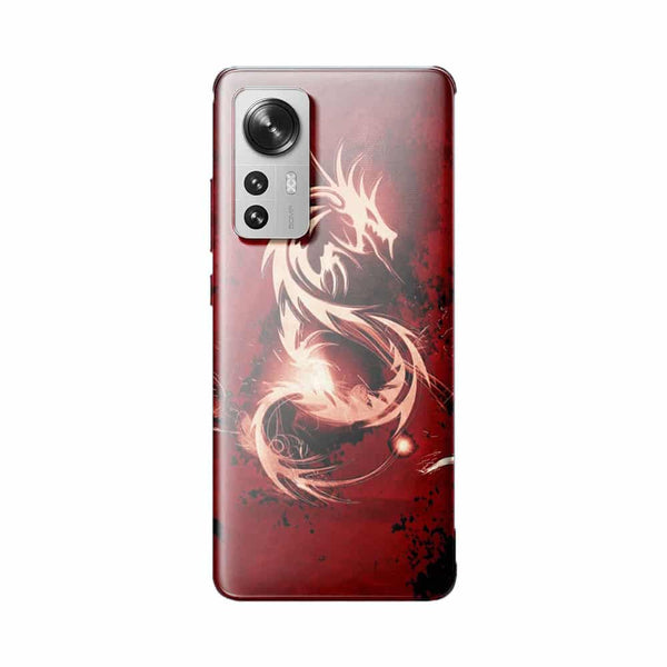 Coque Xiaomi 12 5G Dragon Rouge
