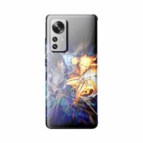 Coque Xiaomi 12 5G Fight Naruto Sasuke