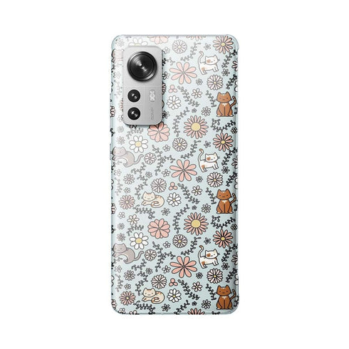 Coque télephone Xiaomi 12 5G Fleur Miaou