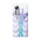 Coque Xiaomi 12 5G Glitter Girafe Bleu