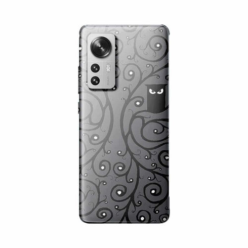 Coque Xiaomi 12 5G Hibou Noir et Blanc