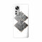 Coque Xiaomi 12 5G Marbre noir diamant or rose dore