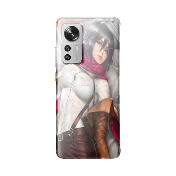 Coque Xiaomi 12 5G Mikasa Attack on Titan filles sexy beau cul