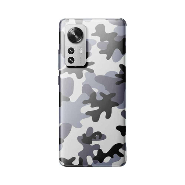 Coque Xiaomi 12 5G Motif de camouflage noir