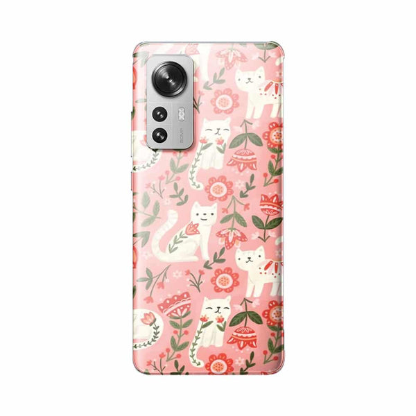 Coque Xiaomi 12 5G Motif de chat folklorique