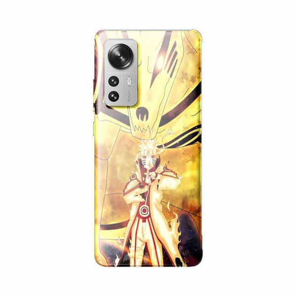 Coque Xiaomi 12 5G Naruto Kyubi Jaune