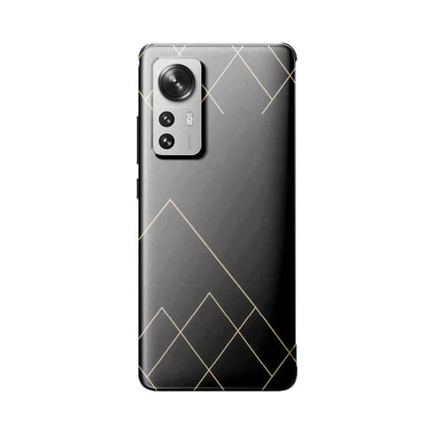 Coque Xiaomi 12 5G Noir pierre sarcelle profonde
