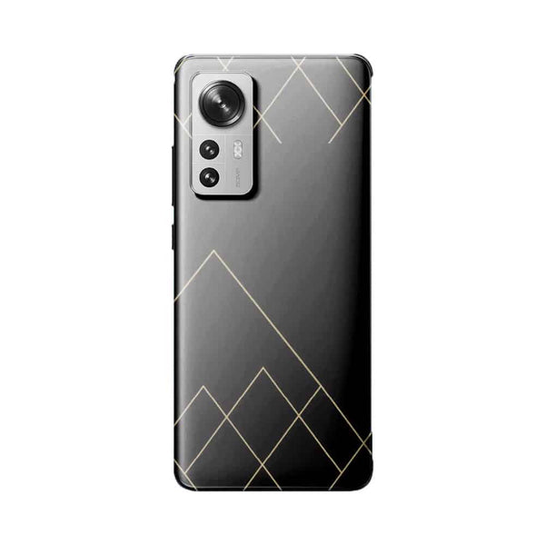 Coque Xiaomi 12 5G Noir pierre sarcelle profonde