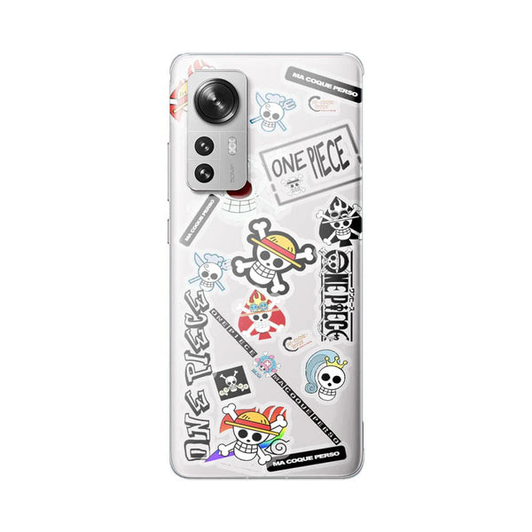 Coque Xiaomi 12 5G One Piece Logo Patchwork