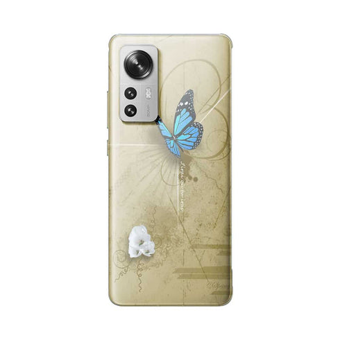 Coque Xiaomi 12 5G Papillon Bleu