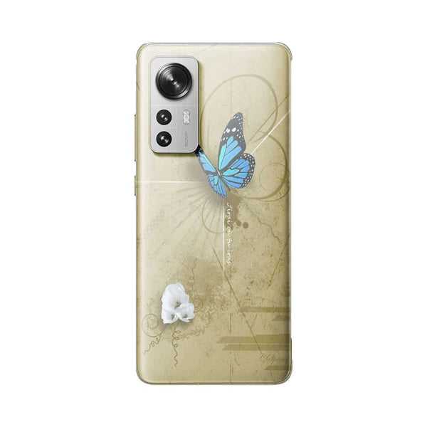Coque Xiaomi 12 5G Papillon Bleu