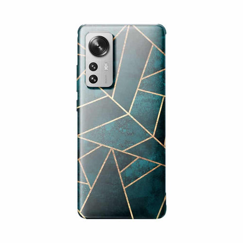 Coque Xiaomi 12 5G Pierre turquoise profonde