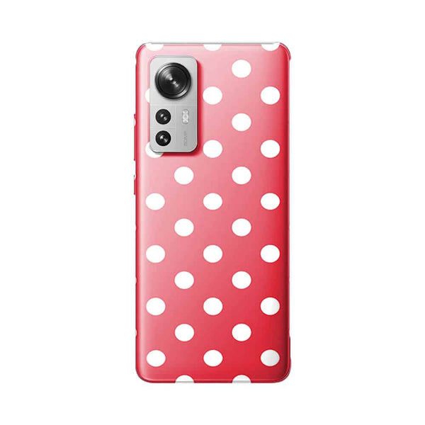 Coque Xiaomi 12 5G Rouge à Pois