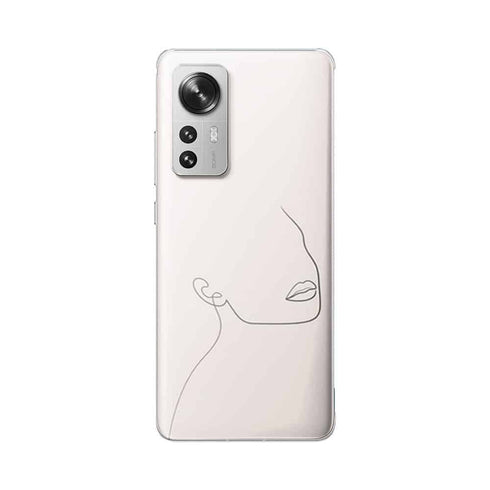 Coque Xiaomi 12 5G Pastel Beige Portrait Femme