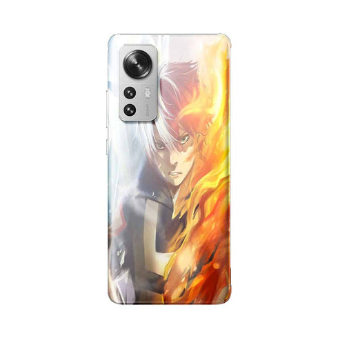Coque Xiaomi 12 5G Shoto todoroki ice and fire
