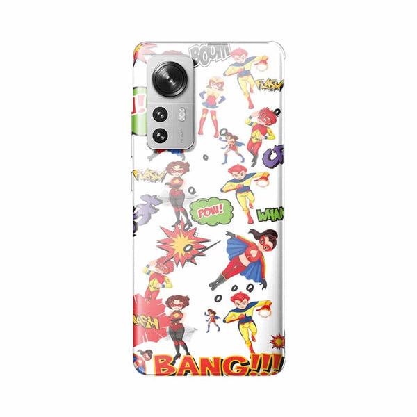 Coque Xiaomi 12 5G Super Hero Blanc