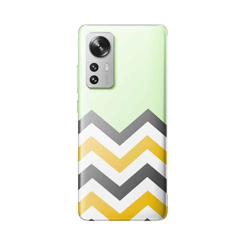 Coque Xiaomi 12 5G originale Zig Zag Menthe