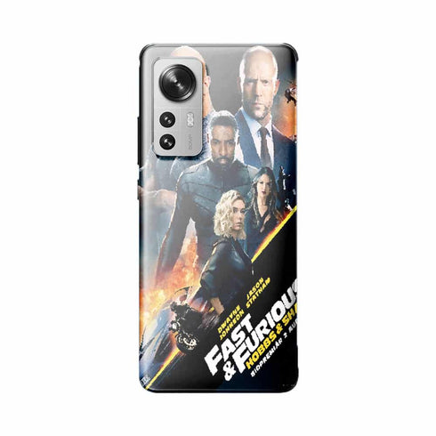 Coque Telephone Xiaomi 12 5G originale Fast and furious hobbs and shaw