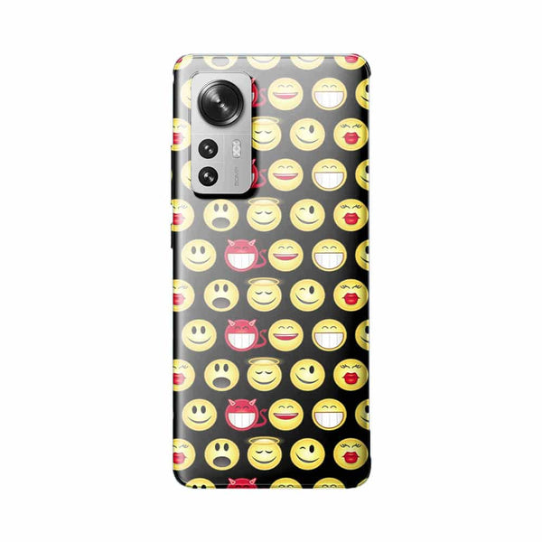 Coque Xiaomi 12 5G Funny smileys