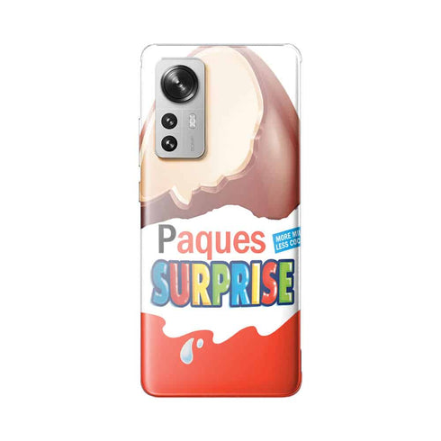 Coque Xiaomi 12 5G Joyeuse paques Inspired by Kinder Surprise