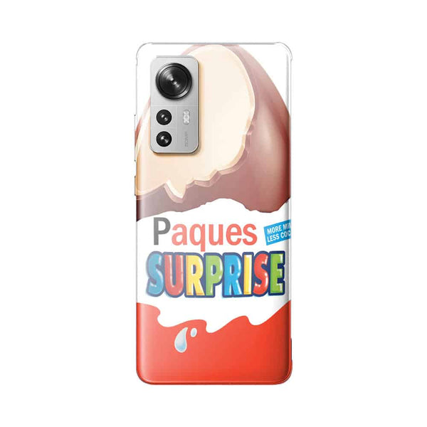 Coque Xiaomi 12 5G Joyeuse paques Inspired by Kinder Surprise