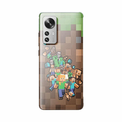 Coque Telephone Xiaomi 12 5G Minecraft creeper forest