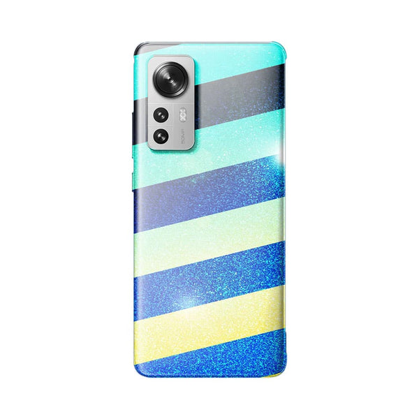 Coque Xiaomi 12 5G Striped colorful glitter