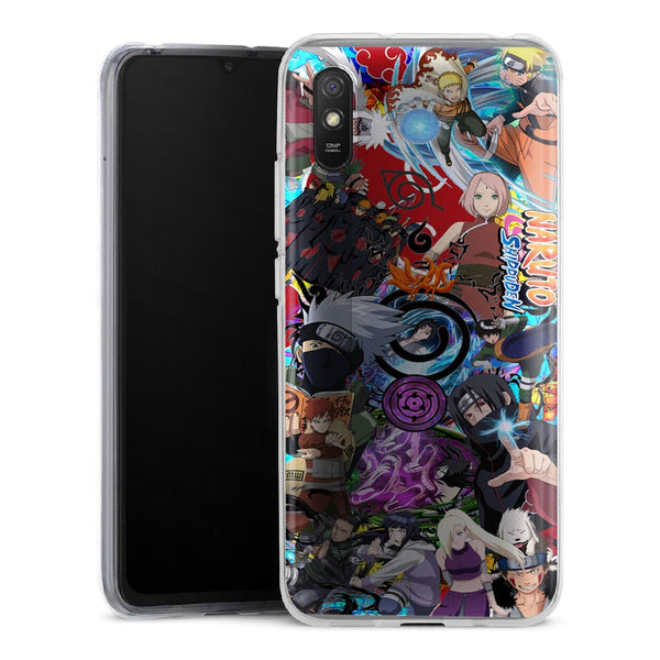 Coque Xiaomi Redmi 9 Naruto Personnages Principaux