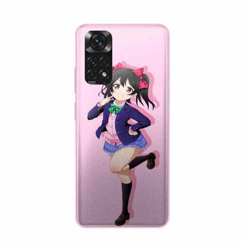 Coque Xiaomi Redmi Note 11 Amour en direct ! Projet School Idol - Yazawa Nico