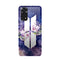Coque Xiaomi Redmi Note 11 BTS Army galaxy fleurs