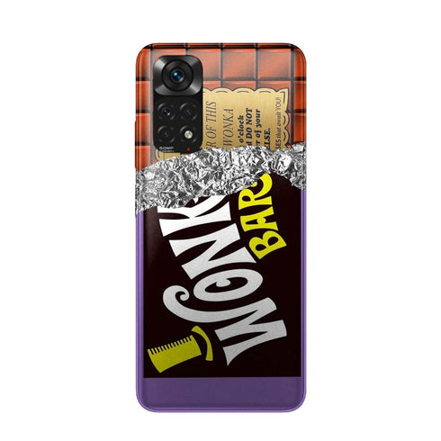 Coque Xiaomi Redmi Note 11 Billet d'or de Wonka au chocolat