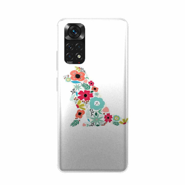 Coque Xiaomi Redmi Note 11 Border Collie floral