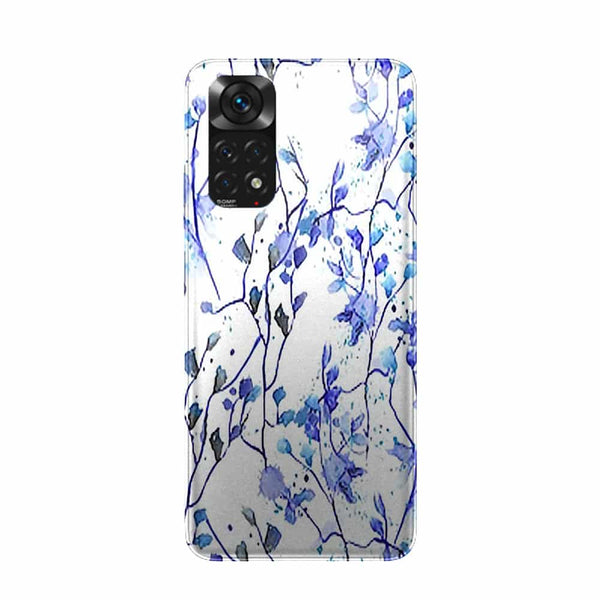 Coque Xiaomi Redmi Note 11 Branches Bleues