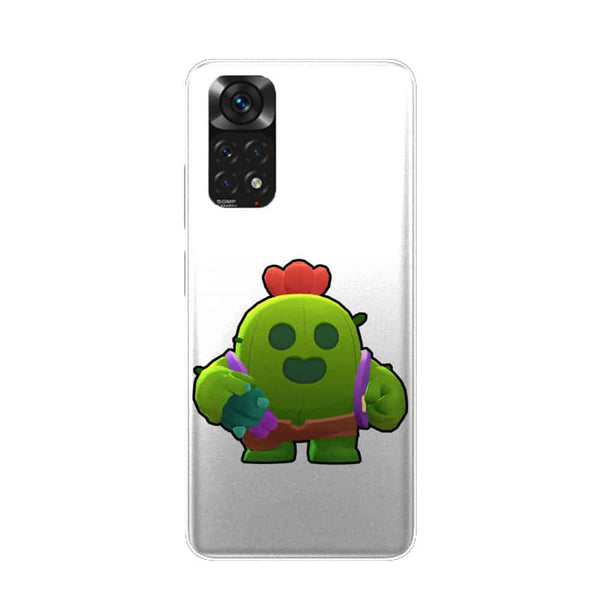 Coque Telephone Xiaomi Redmi Note 11 Brawl Stars Spike Cactus