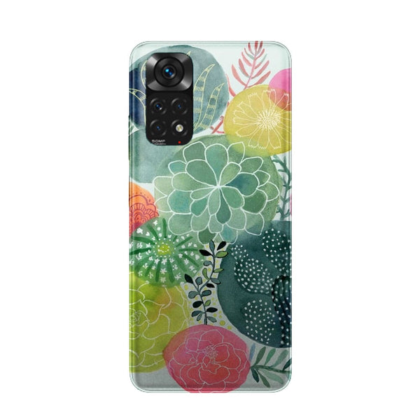 Coque Xiaomi Redmi Note 11 Cercles Succulents