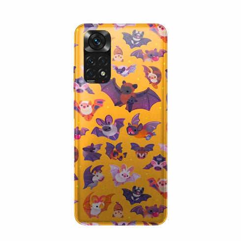 Coque Xiaomi Redmi Note 11 Chauve souris jaune