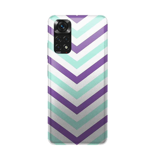 Coque Xiaomi Redmi Note 11 Chevrons Azteque Violet