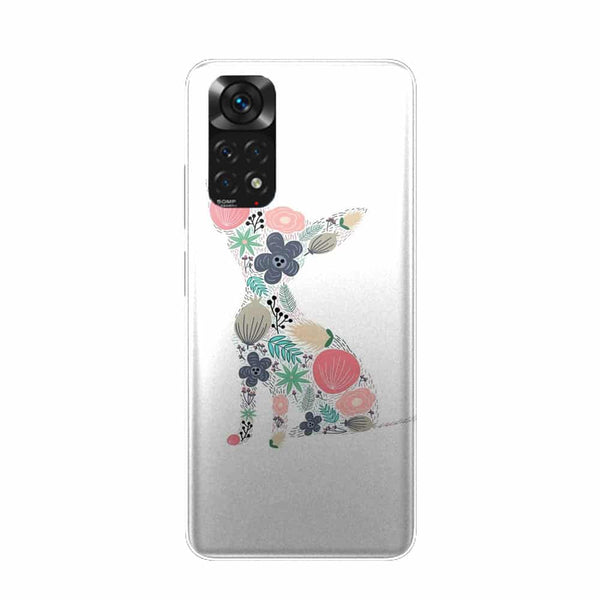 Coque Xiaomi Redmi Note 11 Chihuahua floral