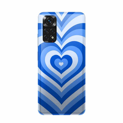 Coque Xiaomi Redmi Note 11 Coeur Bleu Infini