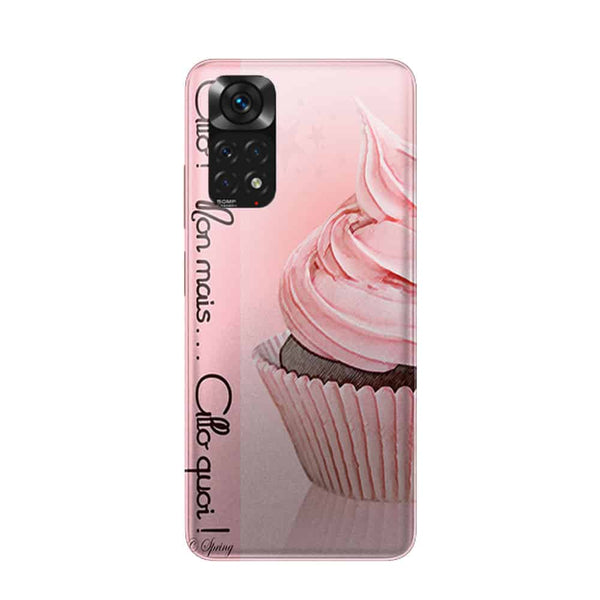 Coque Xiaomi Redmi Note 11 Cupcake Rose
