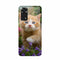 Coque Xiaomi Redmi Note 11 Flowery Garden Lovely and enchanting cat