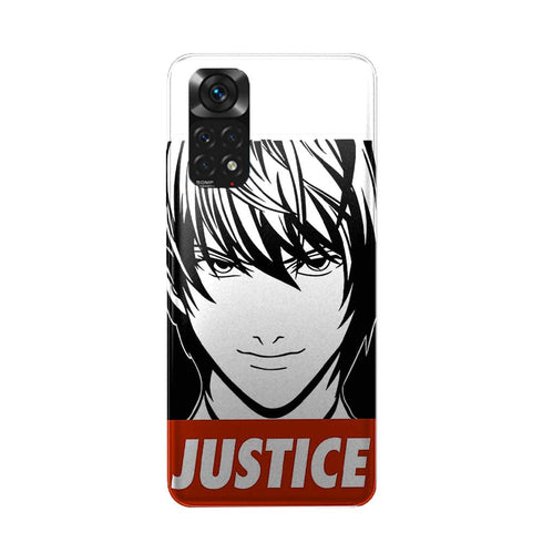 Coque Xiaomi Redmi Note 11 Death Note Justice