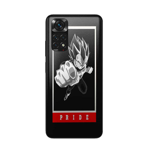Coque Xiaomi Redmi Note 11 Dbz Vegeta Pride