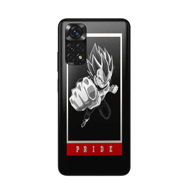 Coque Xiaomi Redmi Note 11 Dbz Vegeta Pride