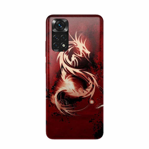 Coque Xiaomi Redmi Note 11 Dragon Rouge