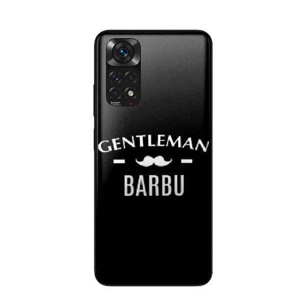 Coque Xiaomi Redmi Note 11 Gentleman Barbu
