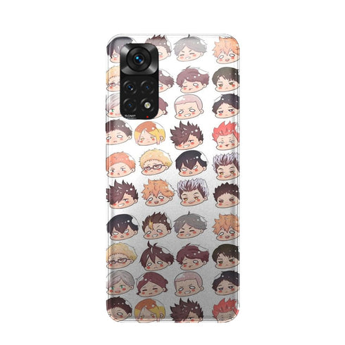 Coque télephone Xiaomi Redmi Note 11 Haikyuu chibi heads