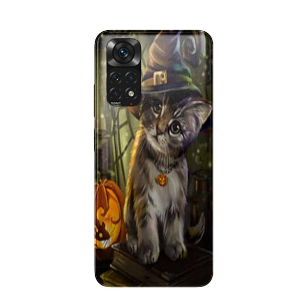 Coque Xiaomi Redmi Note 11 Halloween Cat