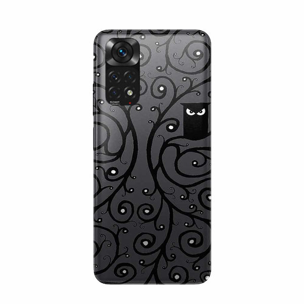 Coque Xiaomi Redmi Note 11 Hibou Noir et Blanc